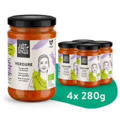 Verdure – Organic Tomato Sauce with Vegetables (4-pack)