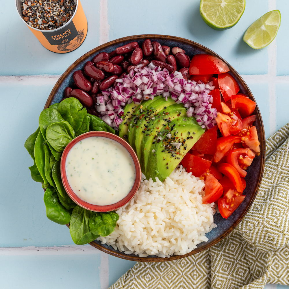 Avocado Burrito Bowl | Recipe