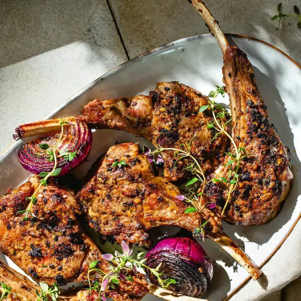 Lamb Chops on the Grill