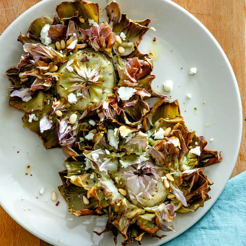 Air Fryer Artichokes