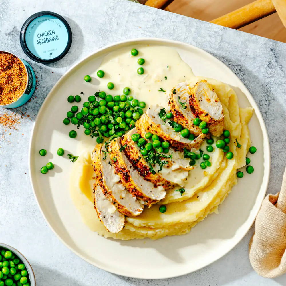 Turkey Breast with Celeriac Mash