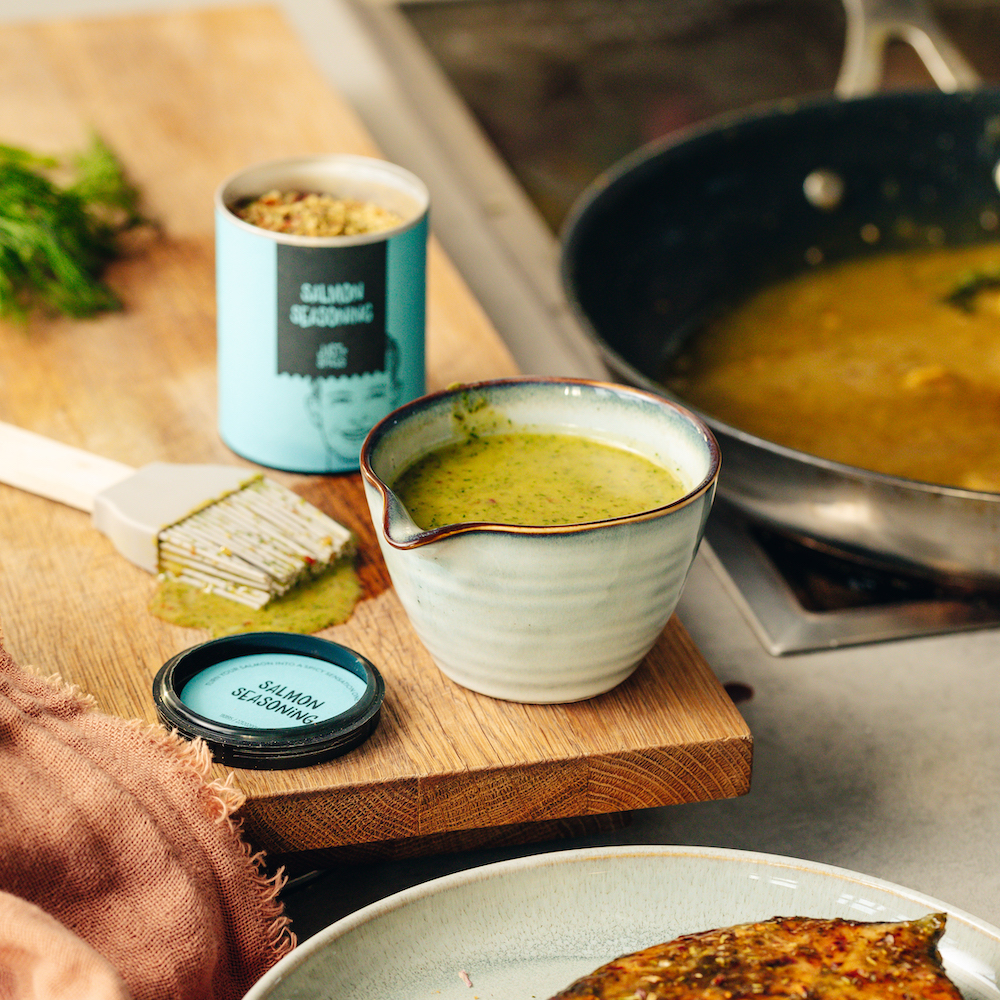 Salmon Marinade with Mustard and Dill | Recipe