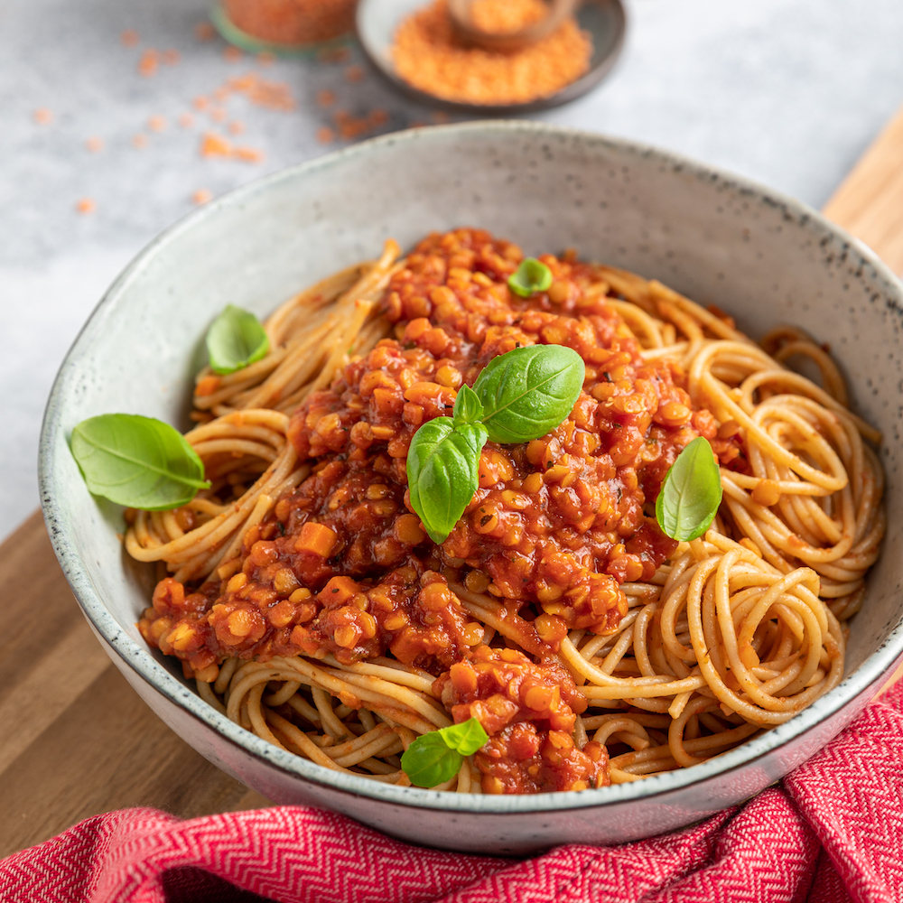 Vegetarian Lentil Bolognese | Recipe