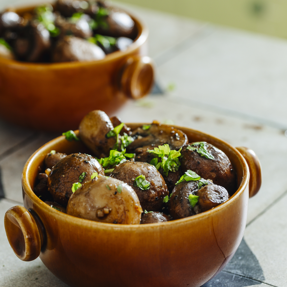 Vegan Garlic Mushrooms | Recipe