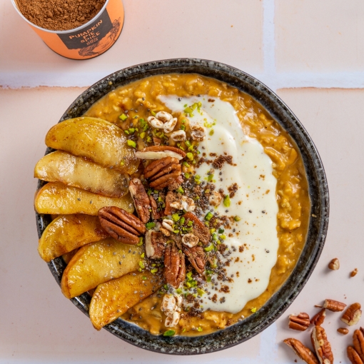 Pumpkin Porridge with Apple