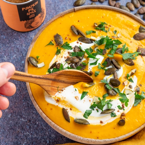 Pumpkin Soup with Orange