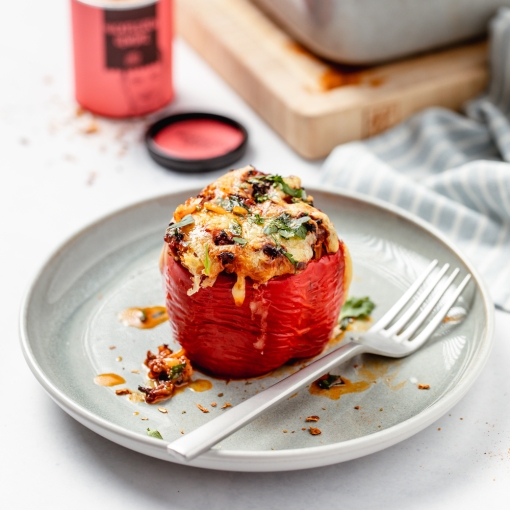 Stuffed Bell Peppers with Minced Meat 