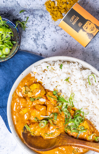 Chicken madras curry from Just Spices