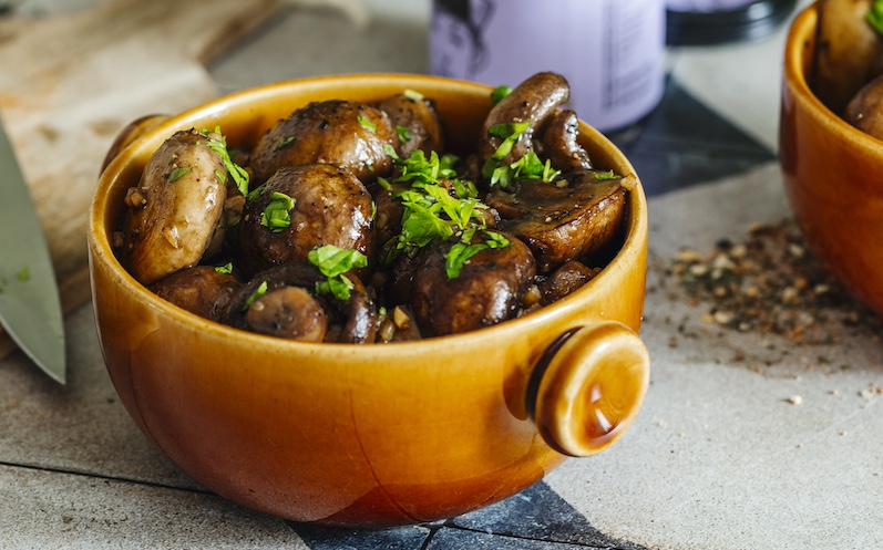 Garlic Mushrooms