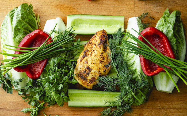 Ingredients Chicken Chopped Salad 