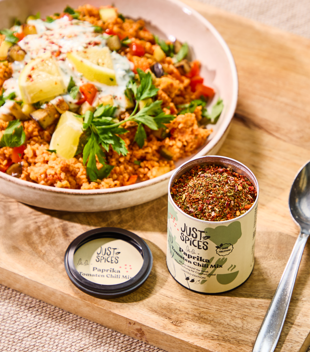 Just Spices - Michi von Want - Paprika Tomaten Chili Mix