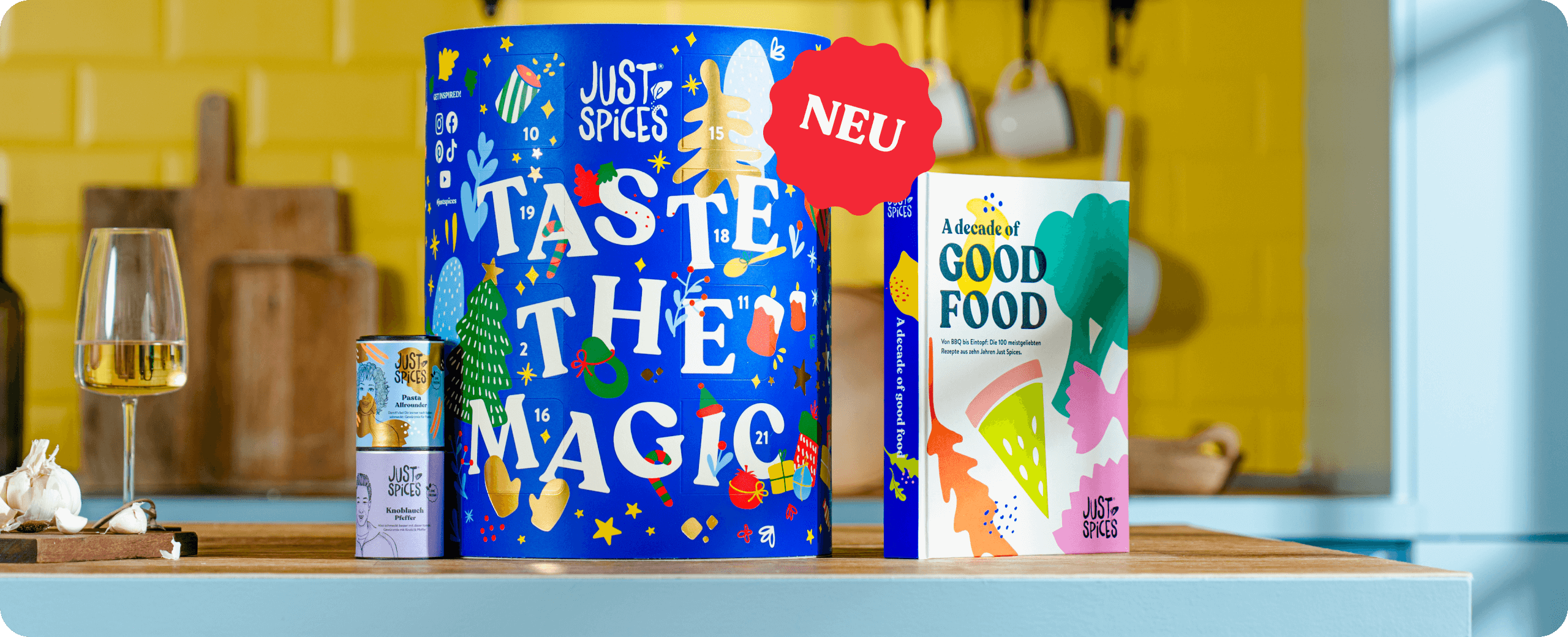 Grosser Gewürz Adventskalender